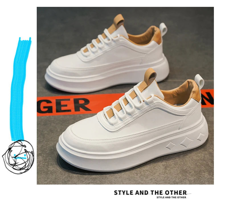 Tenis casual cano alto antiderrapante
