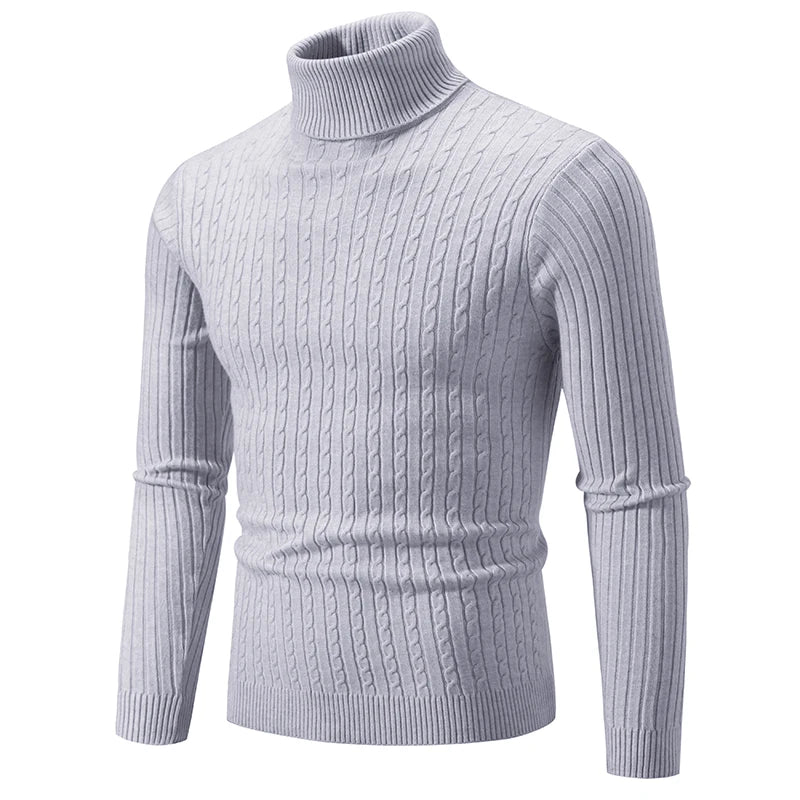 Suéter de gola alta masculina VS