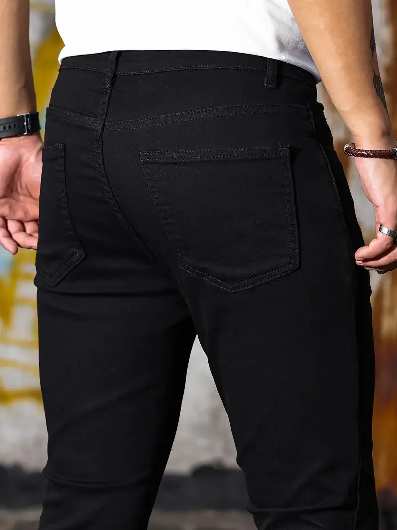 Calça jeans justa masculina Stylle