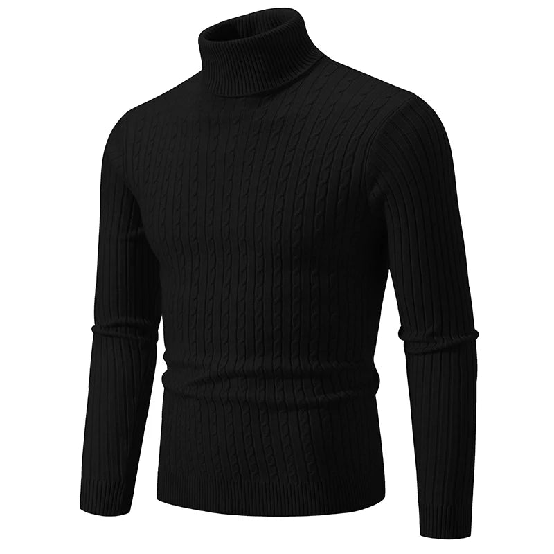 Suéter de gola alta masculina VS