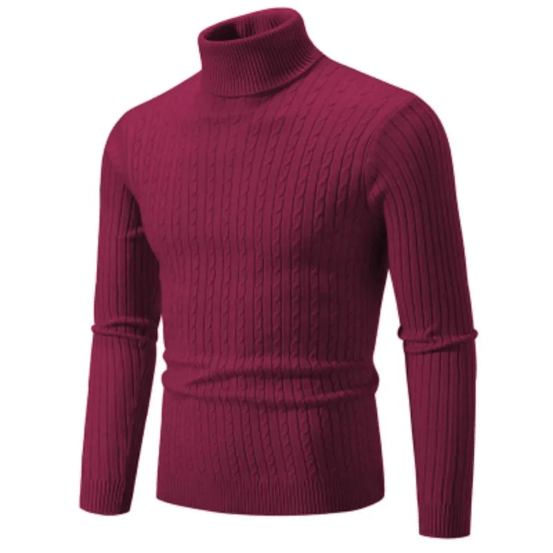 Suéter de gola alta masculina VS