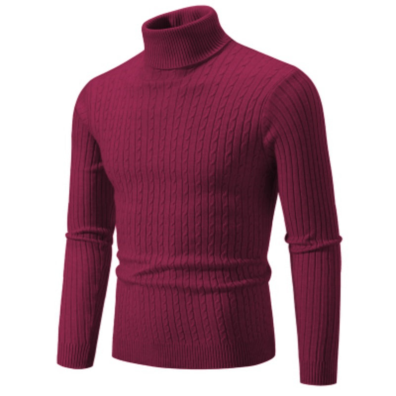 Suéter de gola alta masculina VS