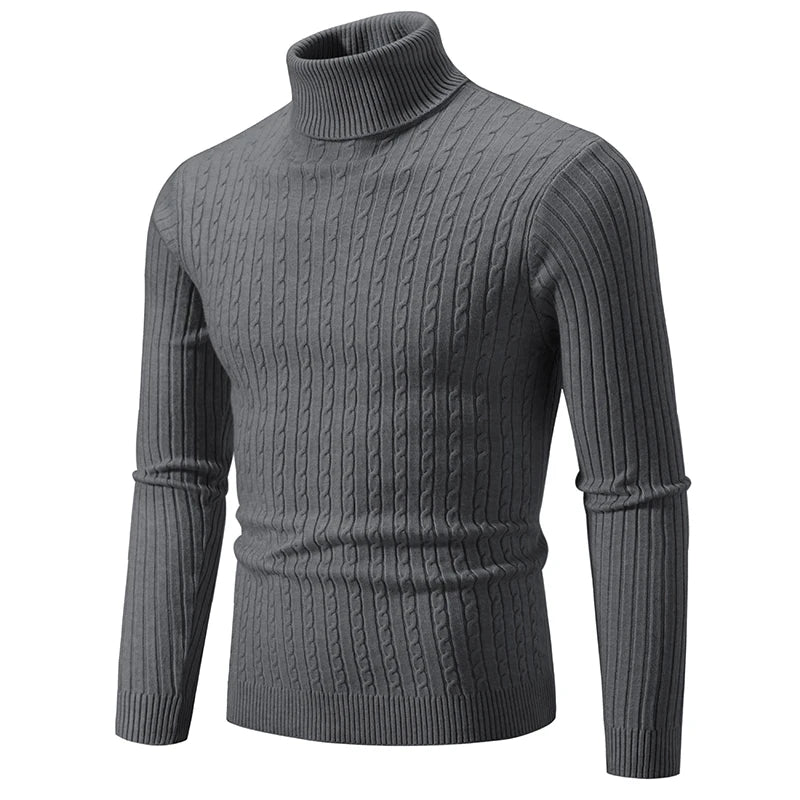 Suéter de gola alta masculina VS