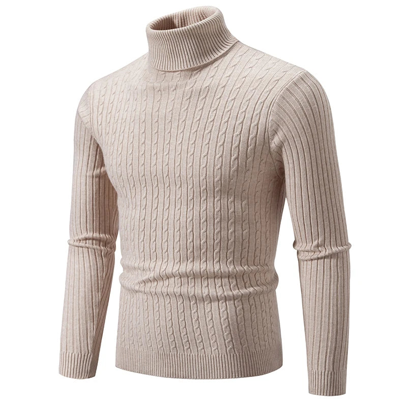 Suéter de gola alta masculina VS