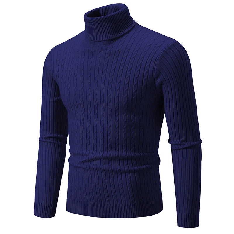 Suéter de gola alta masculina VS