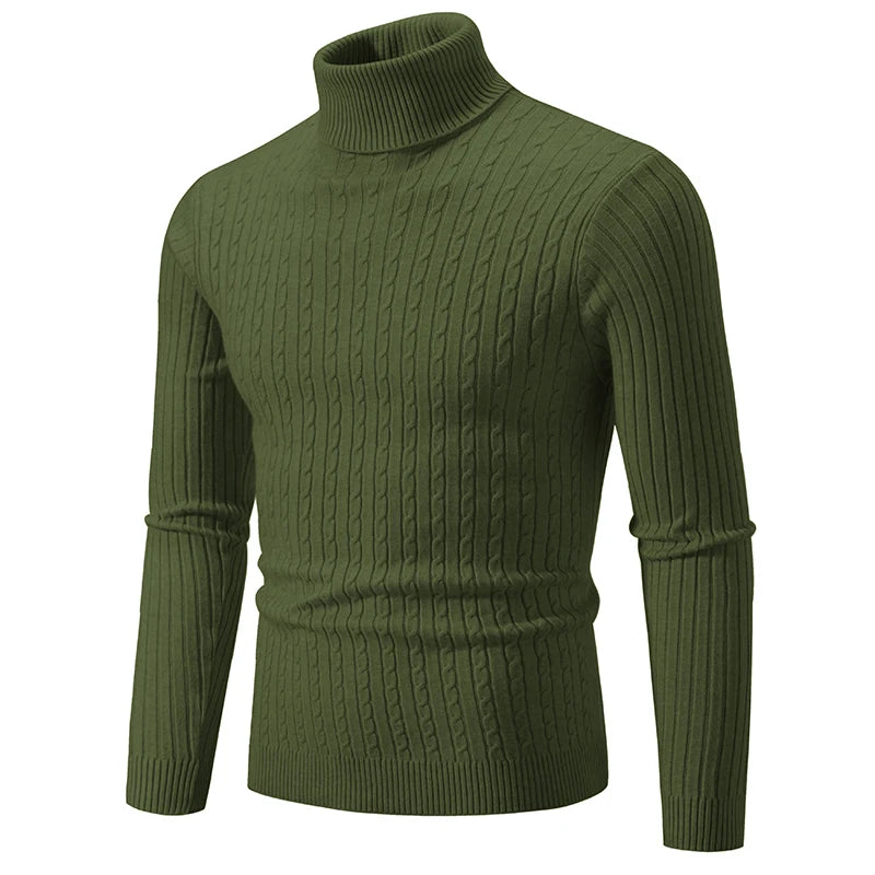 Suéter de gola alta masculina VS
